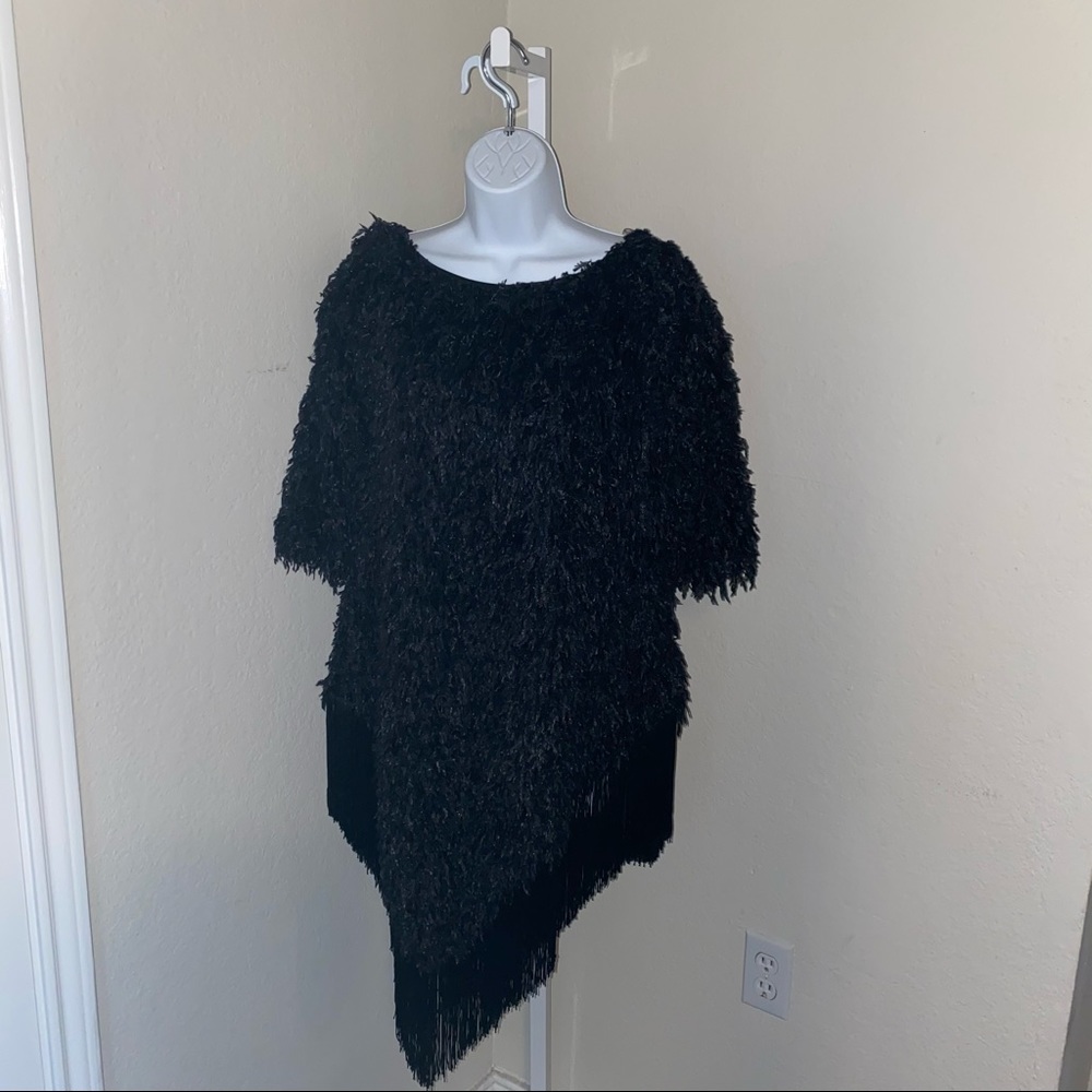Black Fringe dress/top
